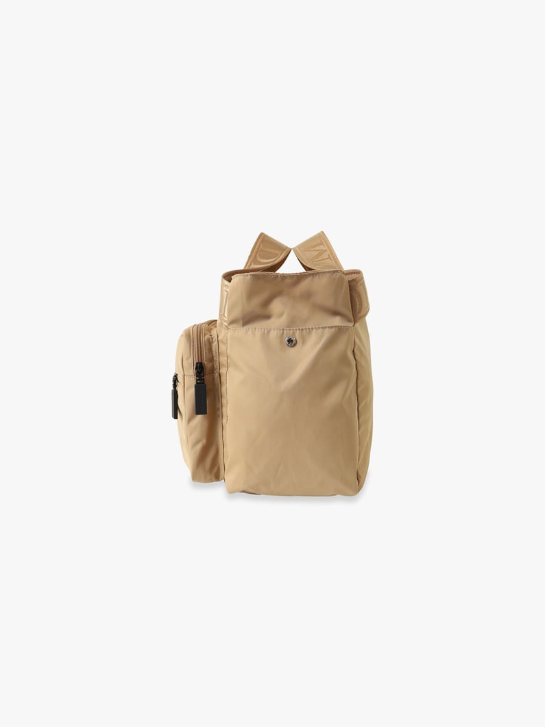 ダコタ ショルダーバッグ（ブラック/ベージュ） 詳細画像 beige 3