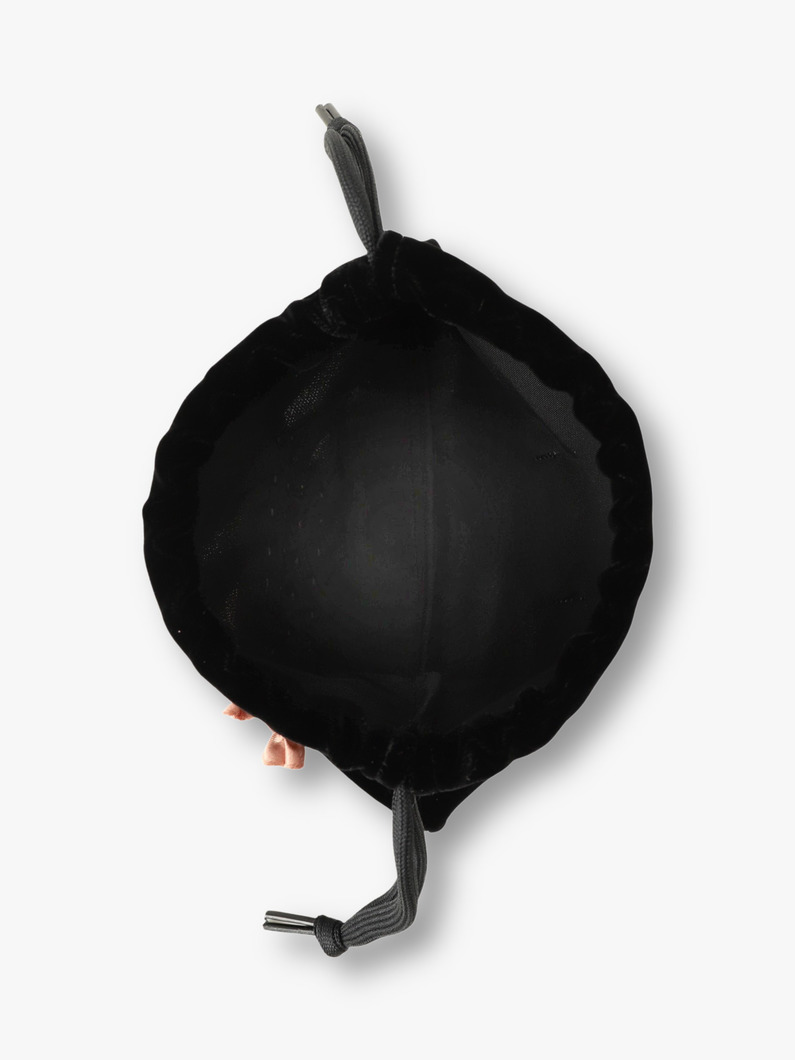 ソーセージ ドローストリング ポーチ 詳細画像 black 3