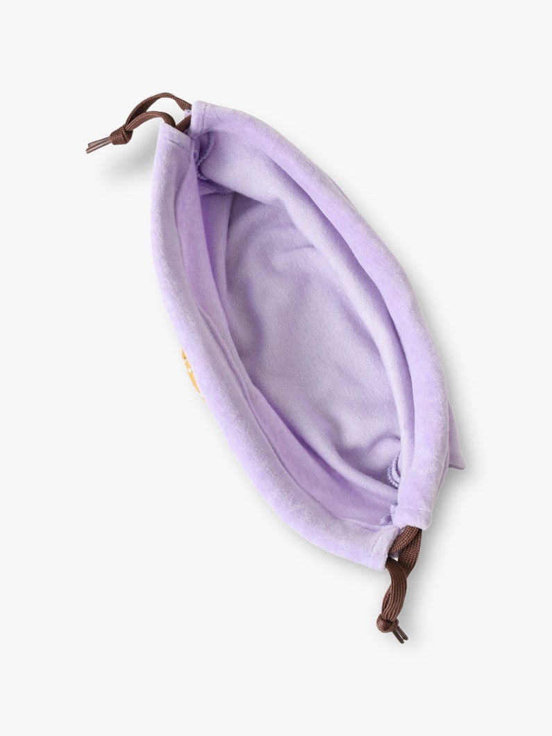 クロワッサン ドローストリング ポーチ 詳細画像 lavender 3