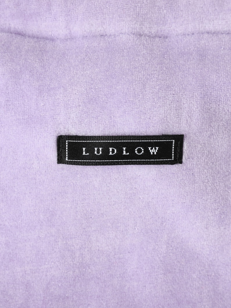 クロワッサン ドローストリング ポーチ 詳細画像 lavender 4