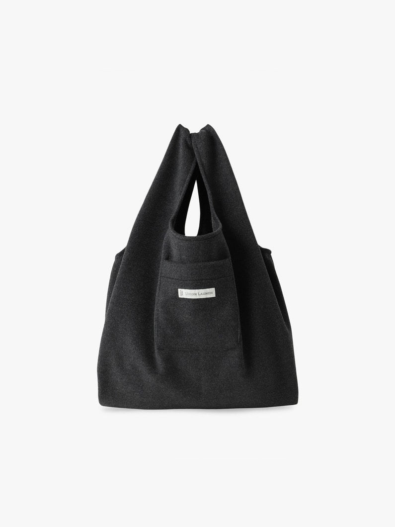 エコバッグ（キャメル/チャコールグレー） 詳細画像 charcoal gray