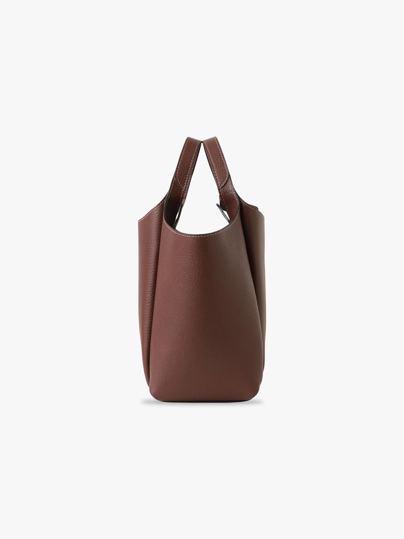 レザー バケット バッグ ミニ 詳細画像 brown 2