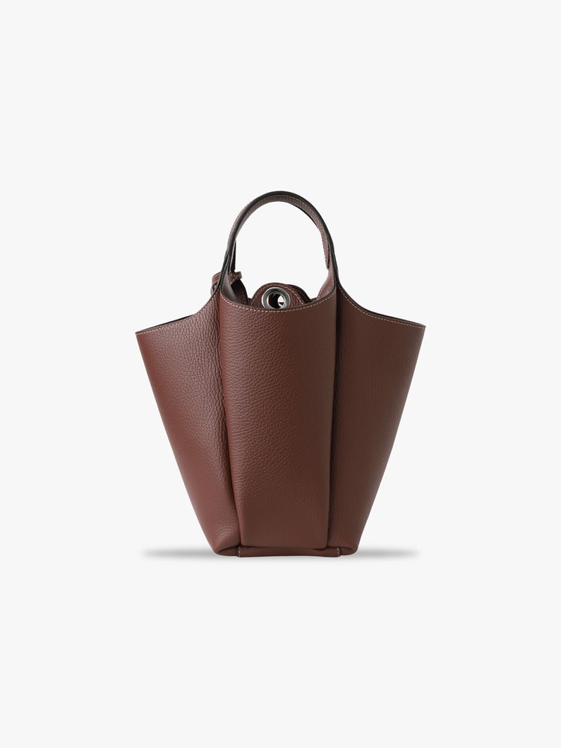 レザー バケット バッグ ミニ 詳細画像 brown 2
