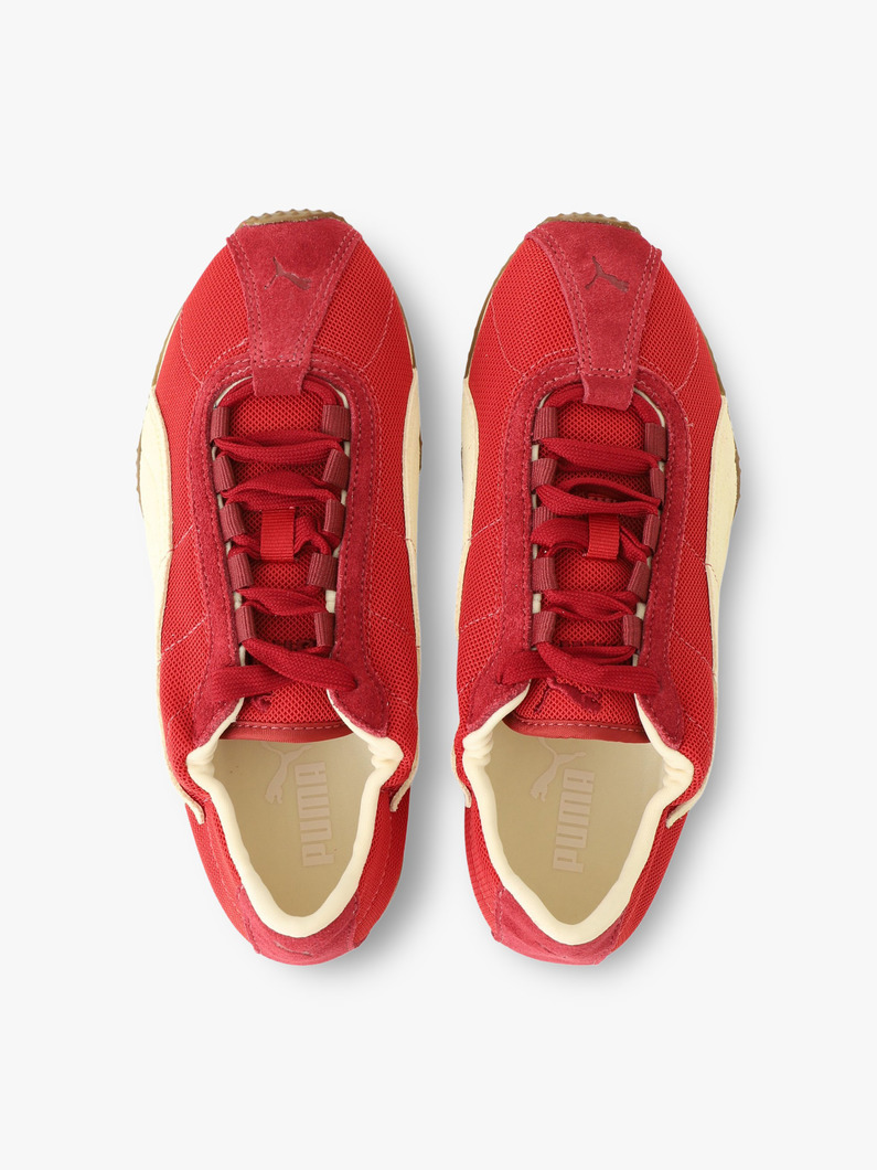Hストリート エラスティック スニーカー（women） 詳細画像 red 4