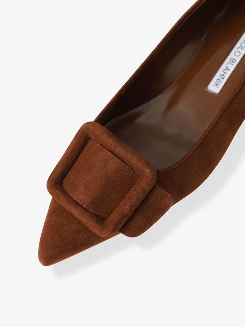 メイセール フラット パンプス（ブラウン） 詳細画像 dark brown 6
