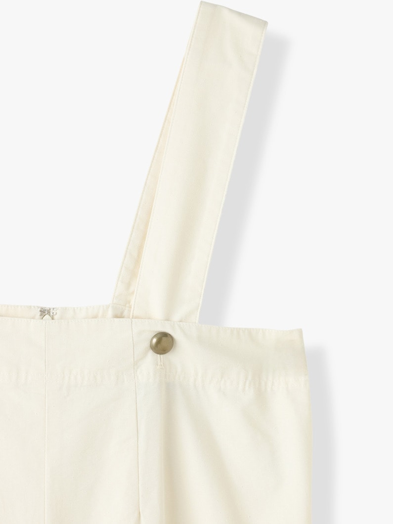 ネップクロス オールインワン 詳細画像 off white 2