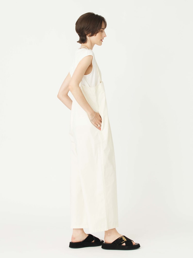 ネップクロス オールインワン 詳細画像 off white 2