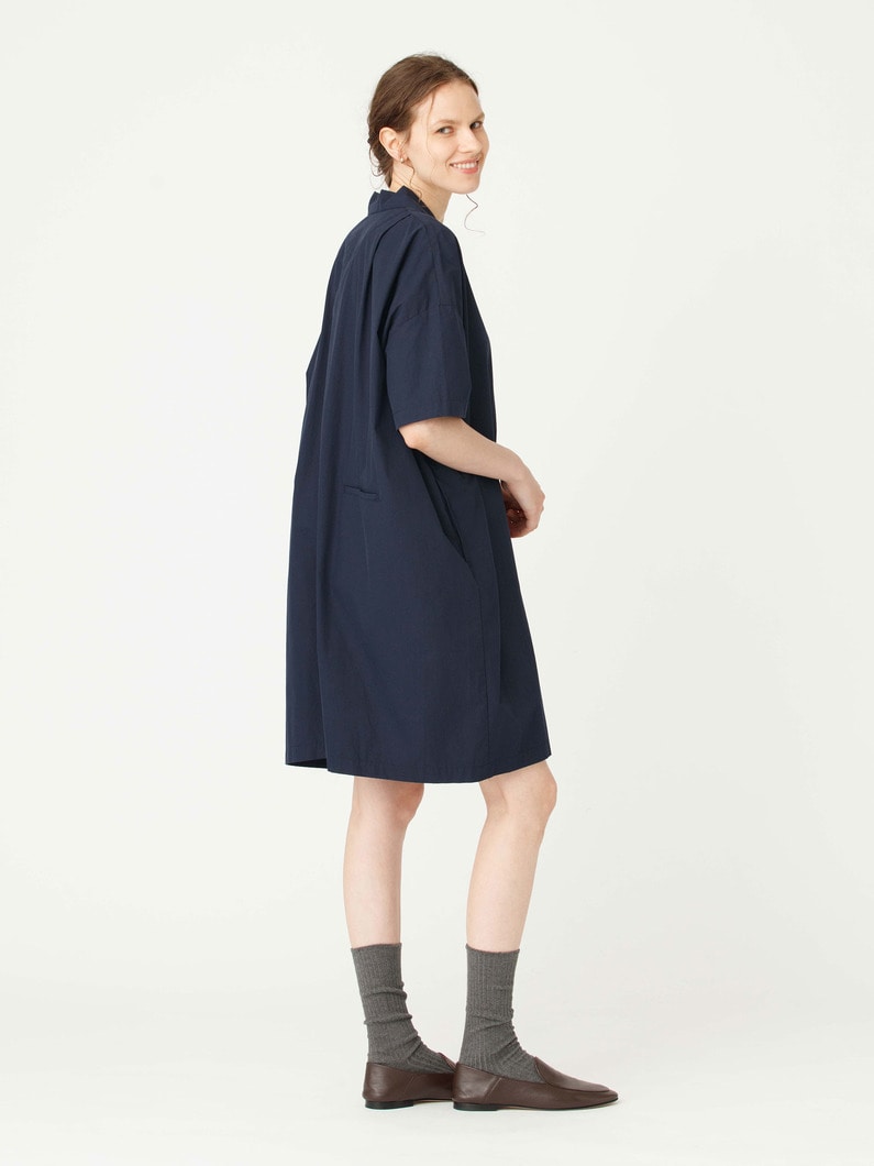 オープンカラー オールインワン 詳細画像 navy 2