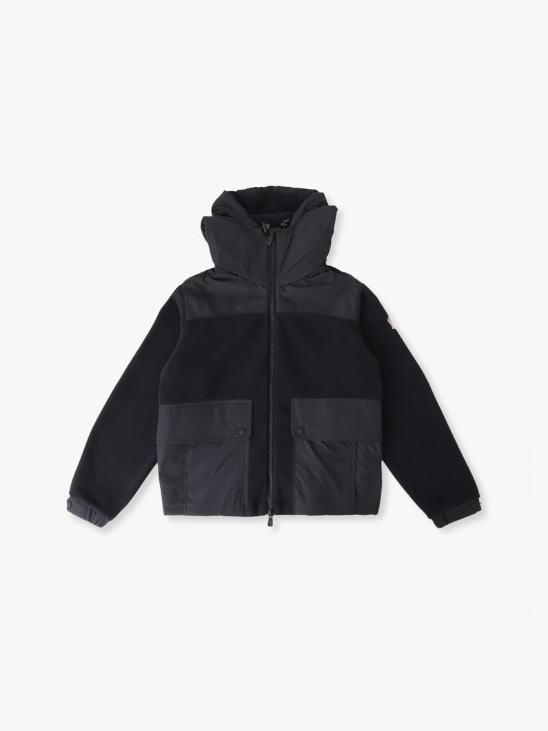 ポーラーテック ジップアップ パーカー 詳細画像 black 1