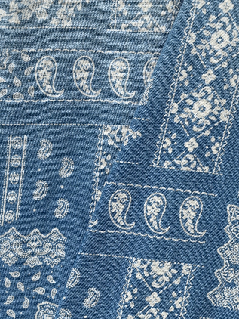 バンダナパターン ジャケット 詳細画像 light blue 3