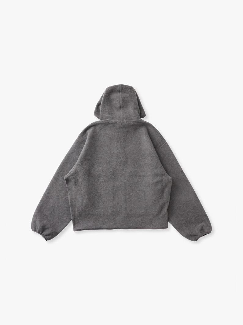 ウールフリース フーディー 詳細画像 charcoal gray 1