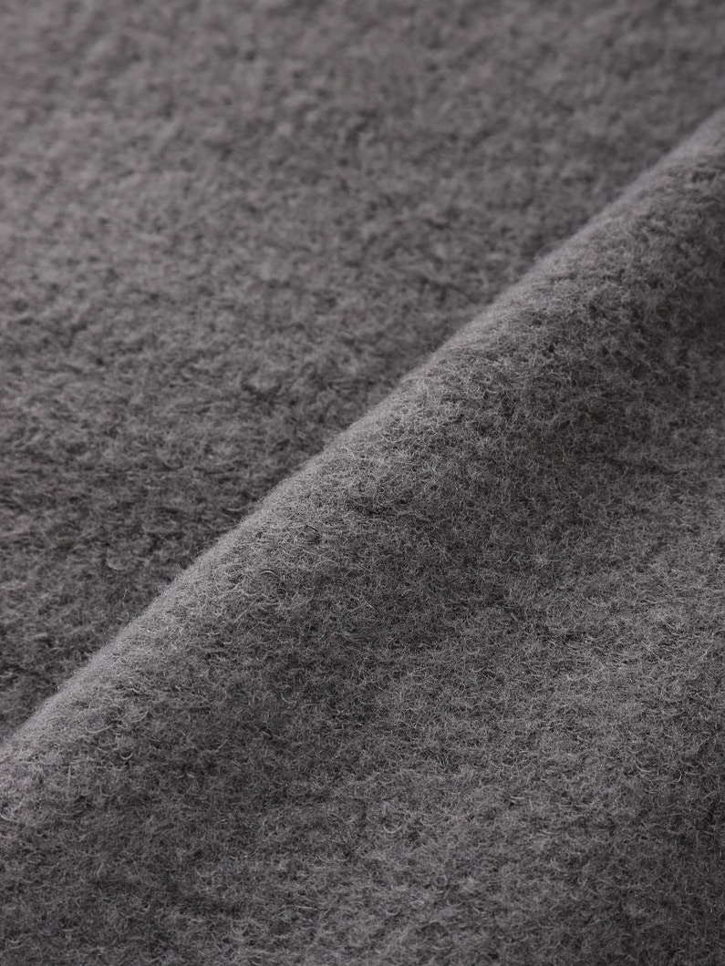 ウールフリース フーディー 詳細画像 charcoal gray 5