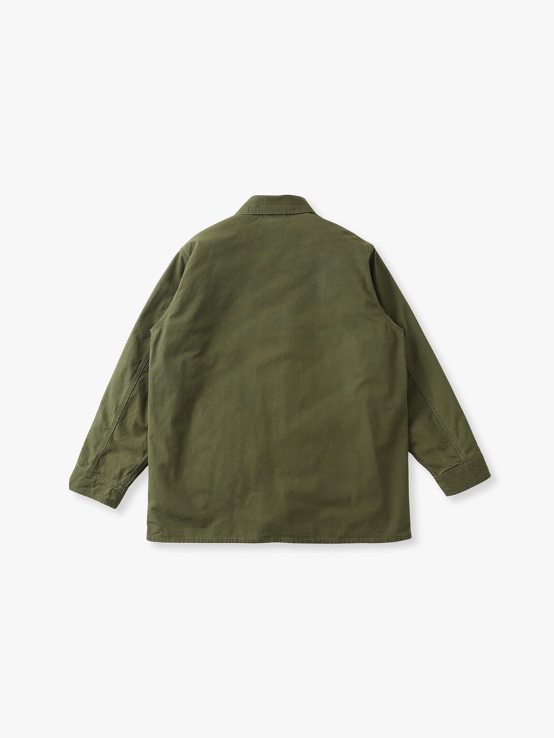 ヘビーキャンバス クルーザージャケット 詳細画像 olive 1