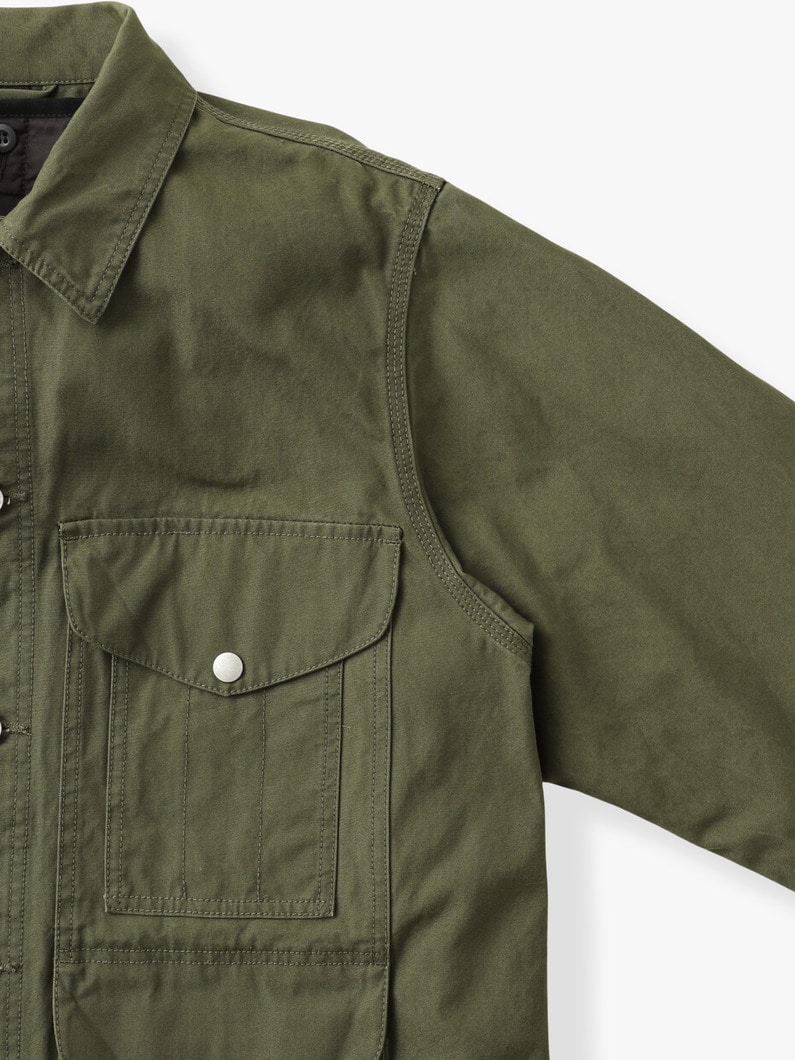 ヘビーキャンバス クルーザージャケット 詳細画像 olive 2