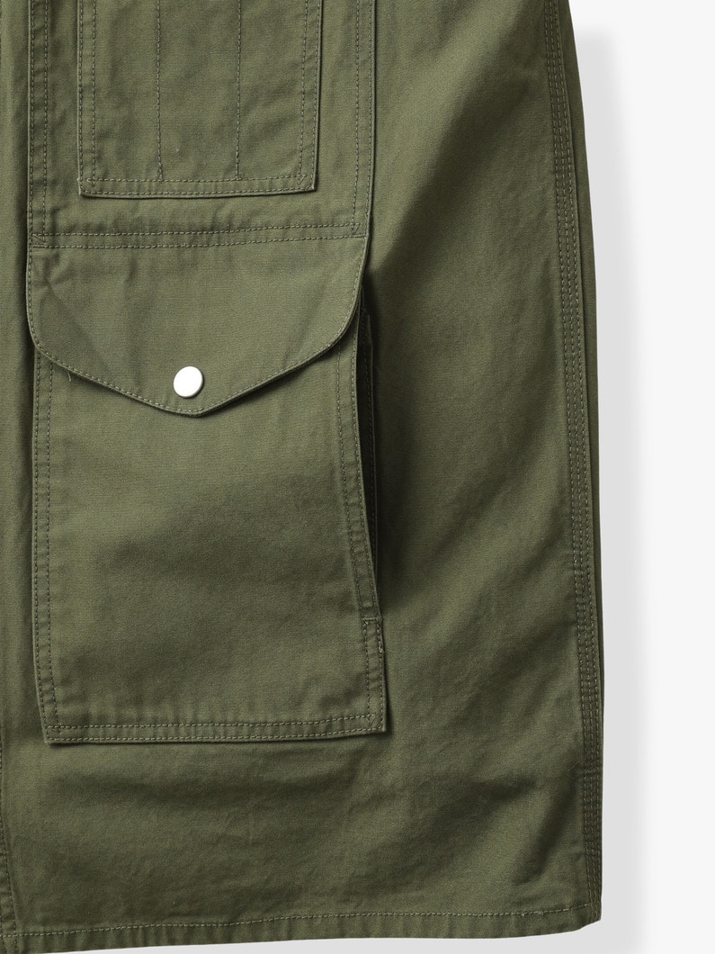 ヘビーキャンバス クルーザージャケット 詳細画像 olive 3