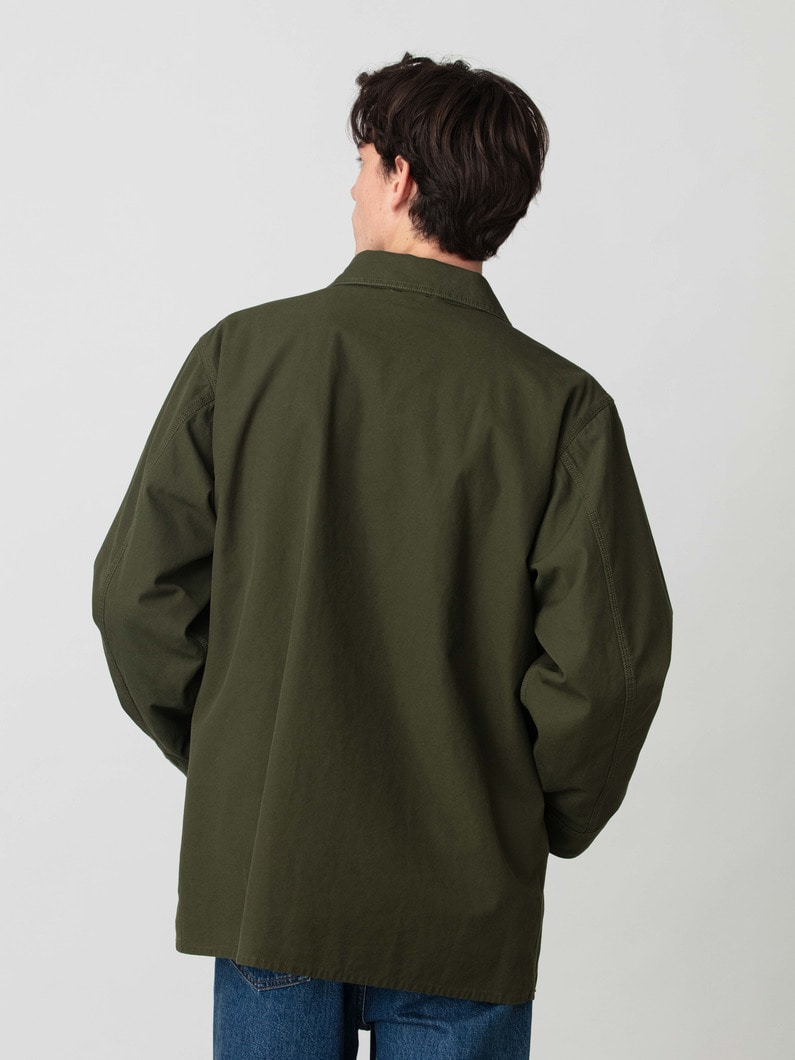 ヘビーキャンバス クルーザージャケット 詳細画像 olive 2
