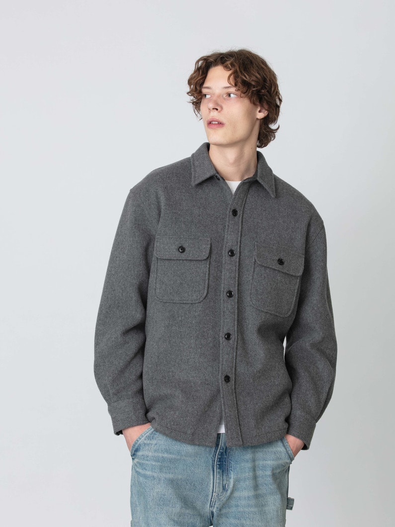 CPO シャツジャケット 詳細画像 top gray