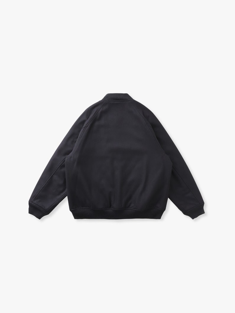 メルトン スタジアム ジャケット 詳細画像 dark navy 1