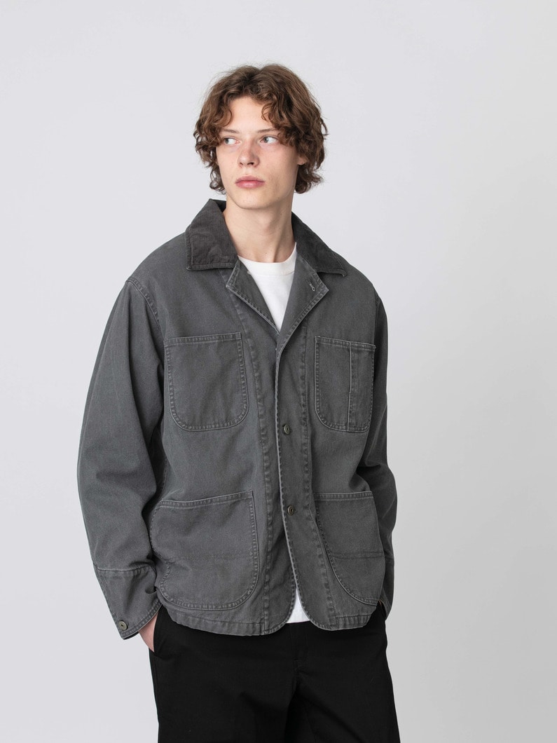 カバーオール フーデッド ジャケット 詳細画像 gray