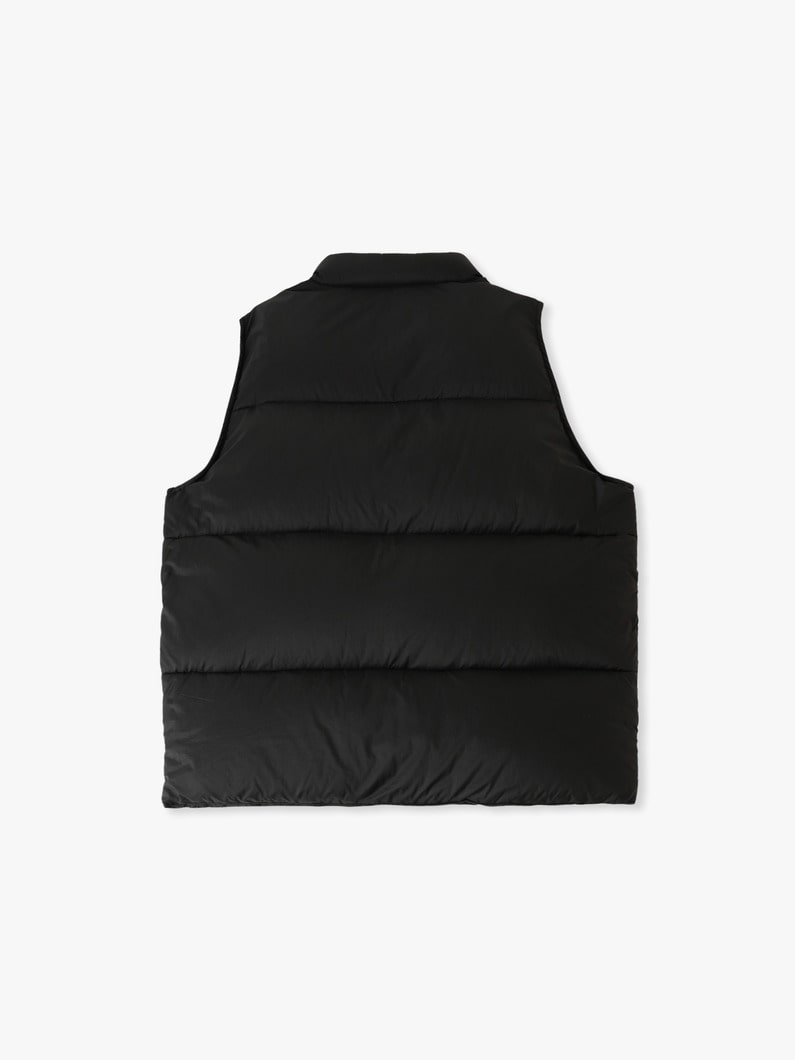 リサイクルナイロン ダウンベスト 詳細画像 black 1