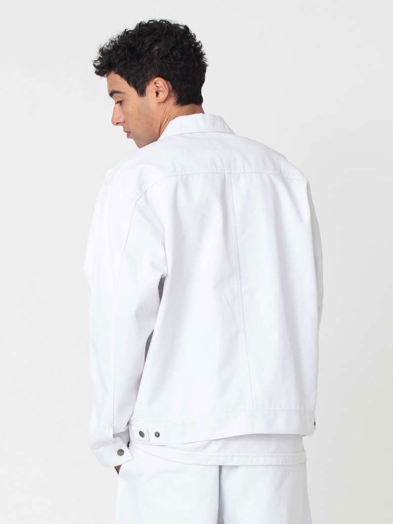 ツイル フォーマル ジャケット 詳細画像 white 2