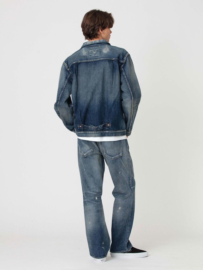 13オンス ストレートフィット デニムパンツ 詳細画像 blue 3