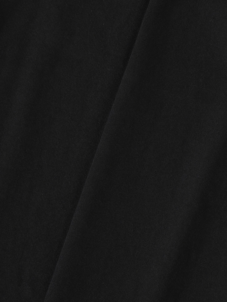 オーガニックコットンジャージー イージーパンツ 詳細画像 black 4