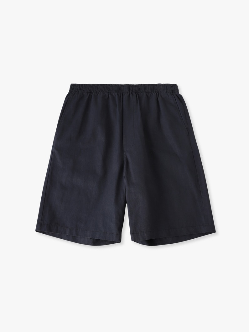 コットンリネン ショーツ 詳細画像 navy