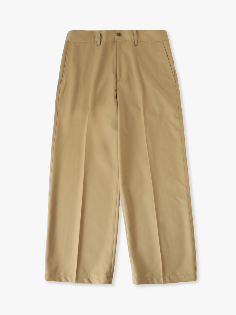 サマーウ―ル スラックスパンツ 詳細画像 beige 4