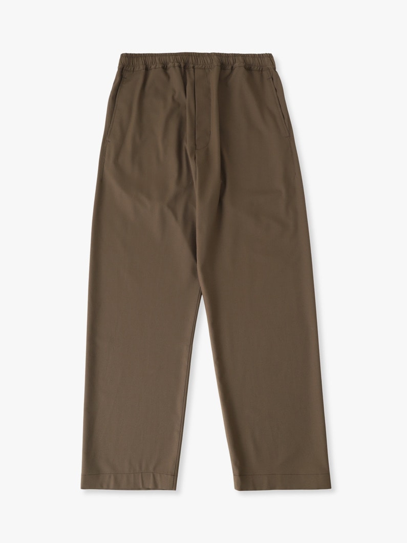 ウーリーツイル パンツ 詳細画像 brown 4