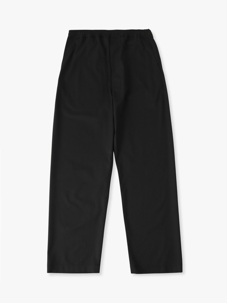ウーリーツイル パンツ 詳細画像 black 4