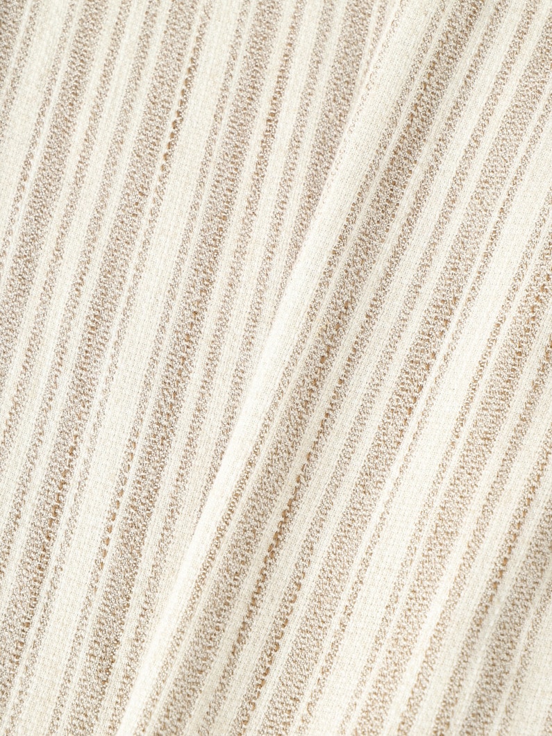 ストライプ イージーパンツ 詳細画像 beige 4
