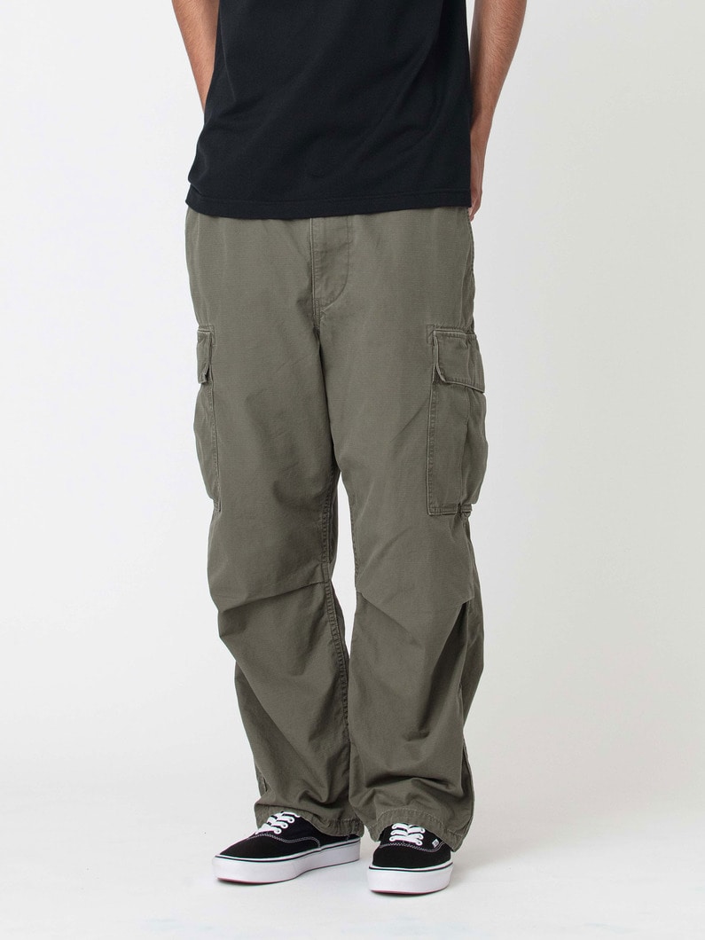 ワイドフィット カーゴパンツ 詳細画像 khaki 1