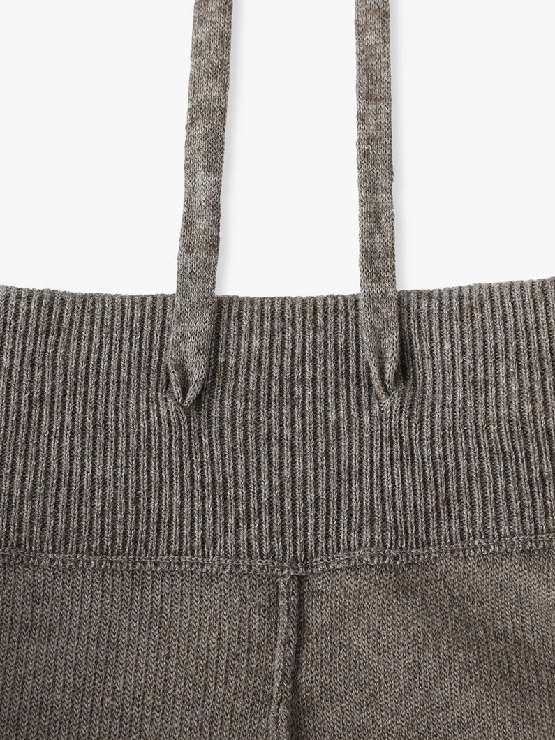 コットンリネン ニット ショーツ 詳細画像 navy 2