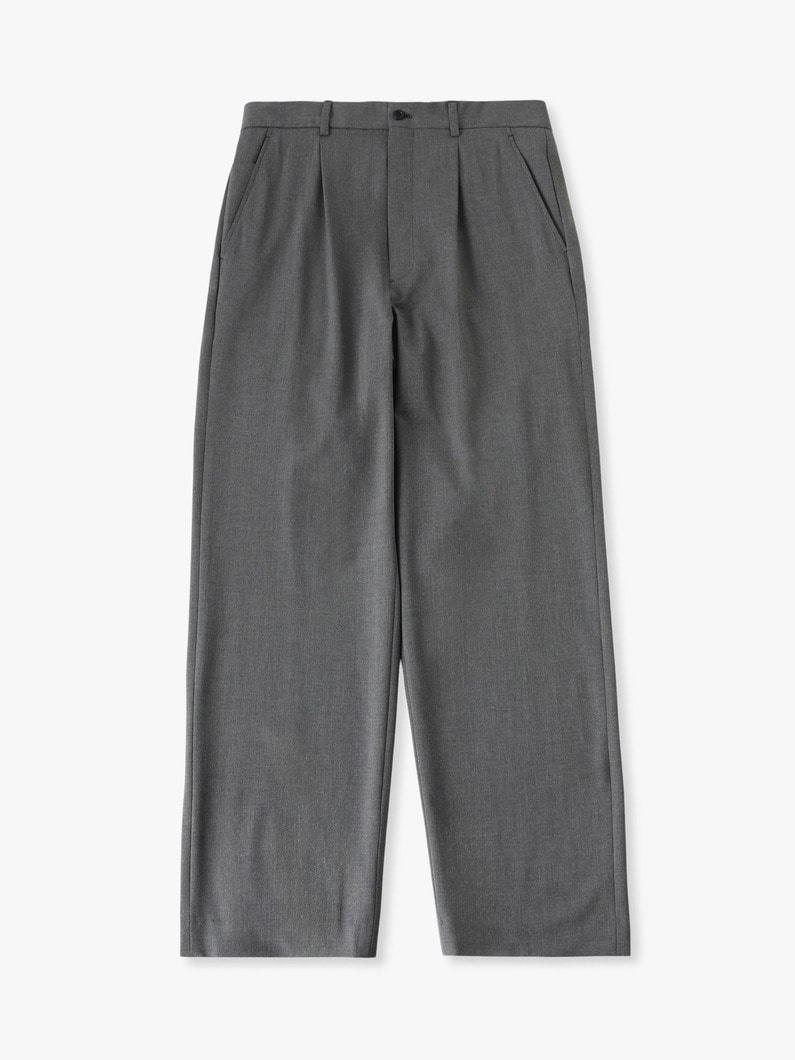 ワンタック スラックスパンツ 詳細画像 gray 4