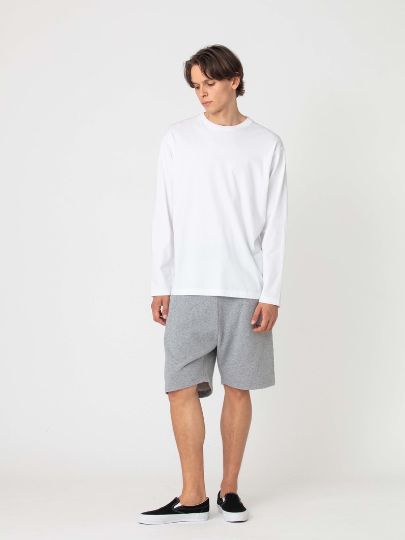 ループバック スウェット ショーツ 詳細画像 gray 2
