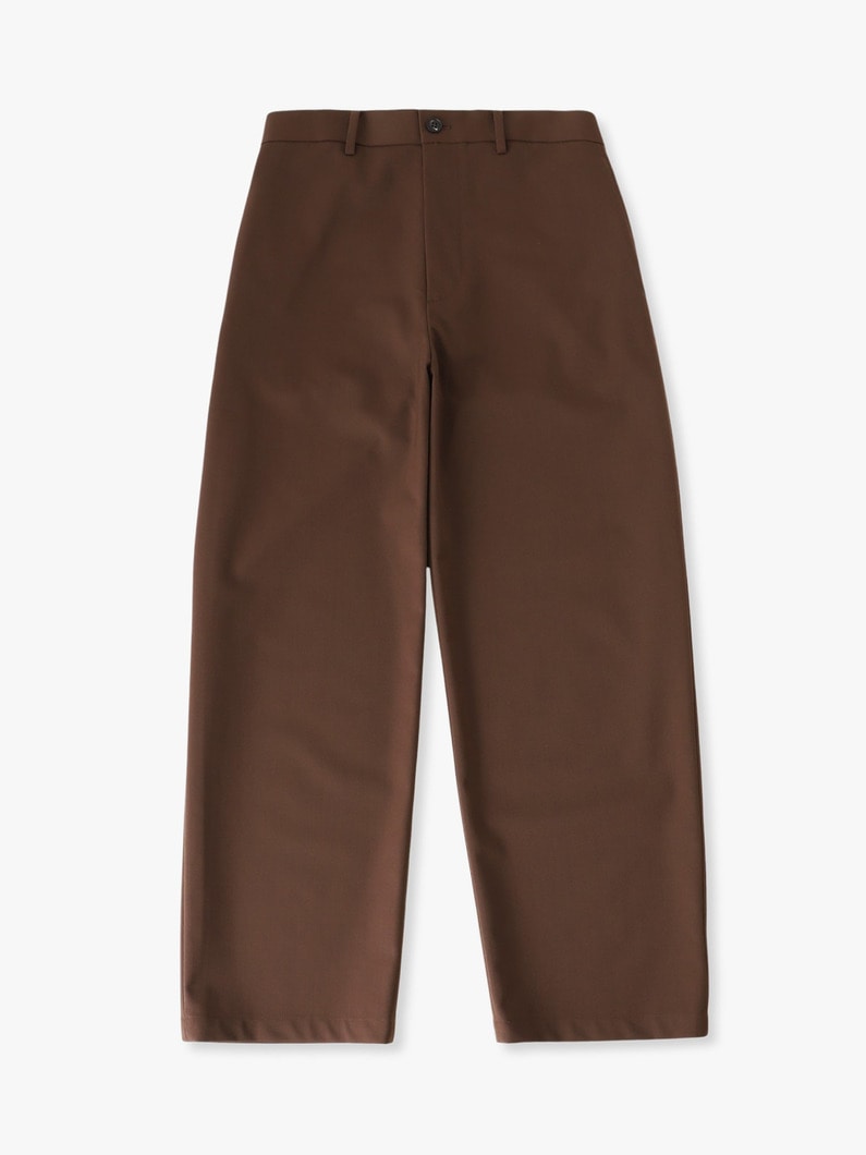フレックス ウール パンツ 詳細画像 brown 4