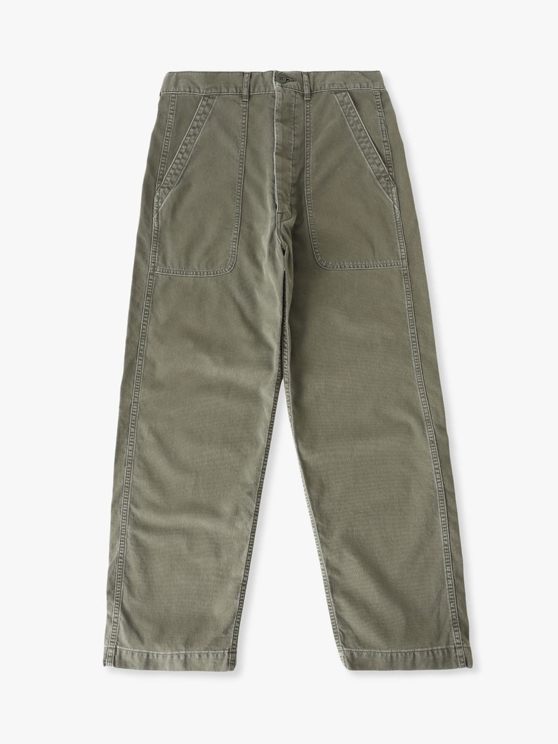 USN ユーティリティ パンツ 詳細画像 olive 4