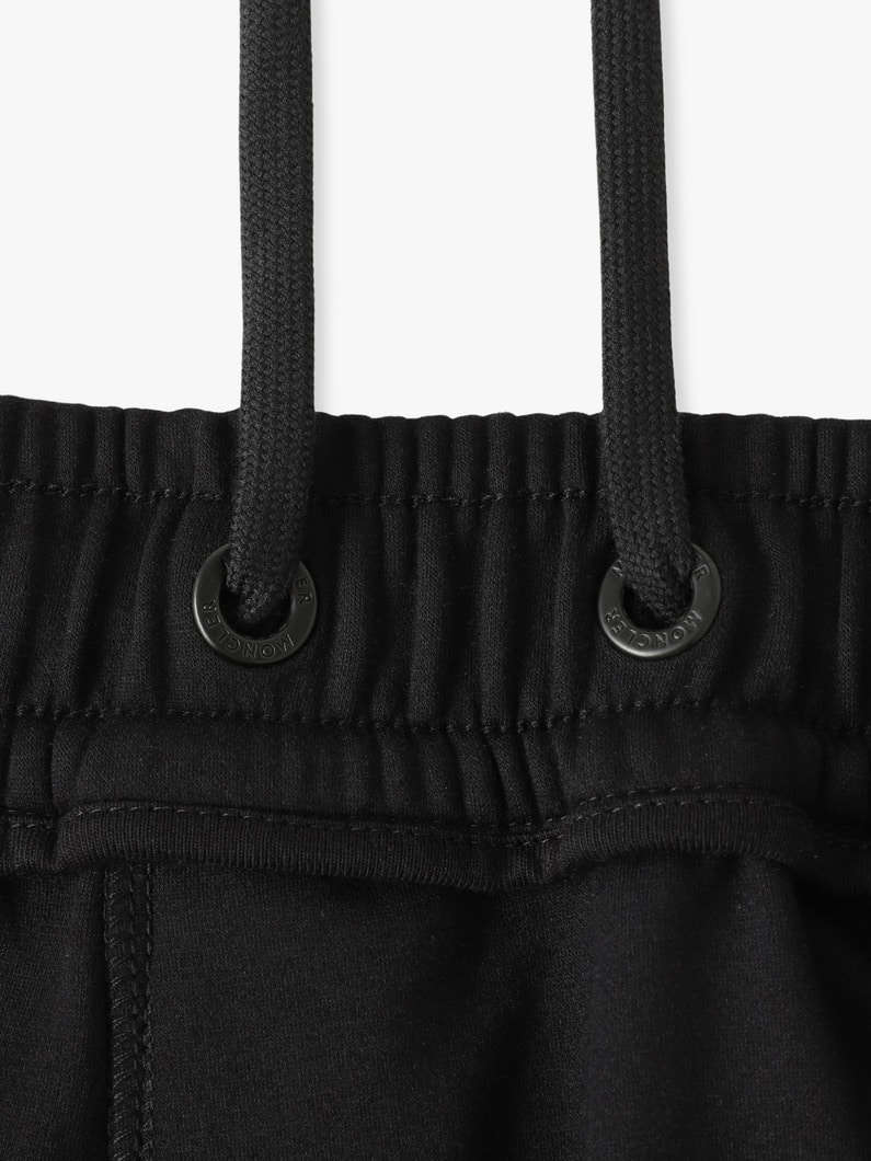ストレッチコットンナイロン スウェットパンツ 詳細画像 black 2