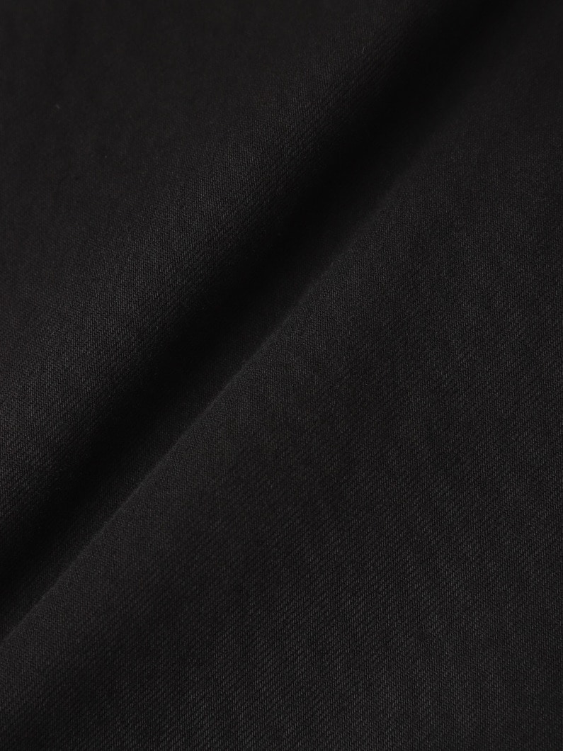 ワイド チノパンツ 詳細画像 black 4