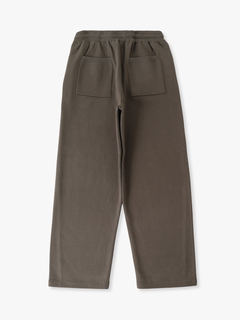 ミラノリブ ニット パンツ 詳細画像 charcoal gray 1