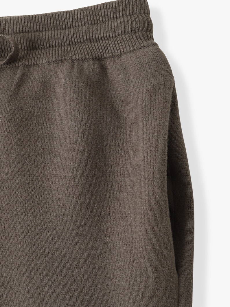 ミラノリブ ニット パンツ 詳細画像 charcoal gray 2