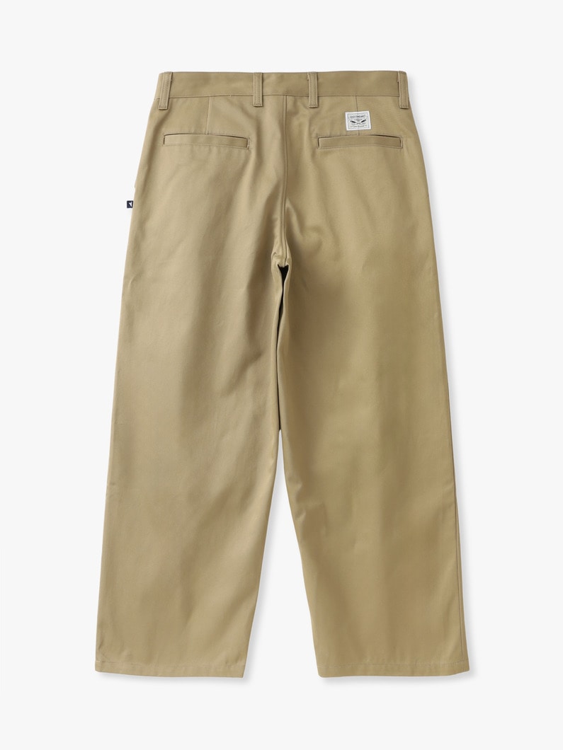 オーガニックコットンツイル パンツ 詳細画像 beige 1
