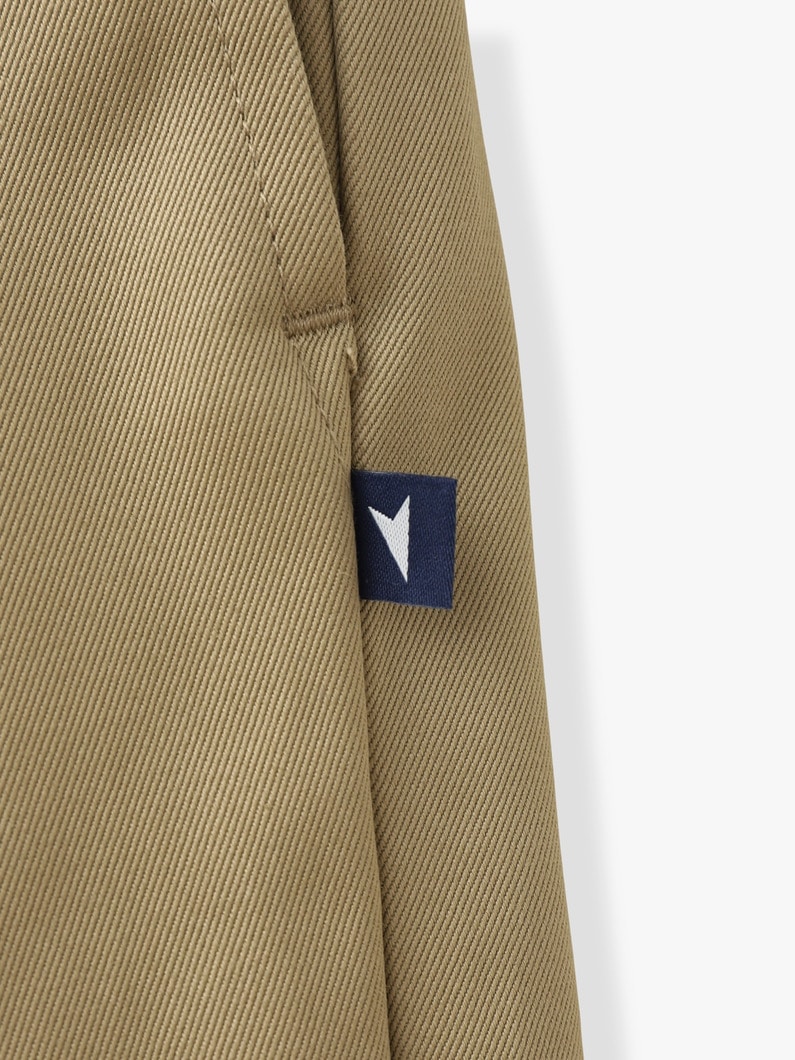オーガニックコットンツイル パンツ 詳細画像 beige 5