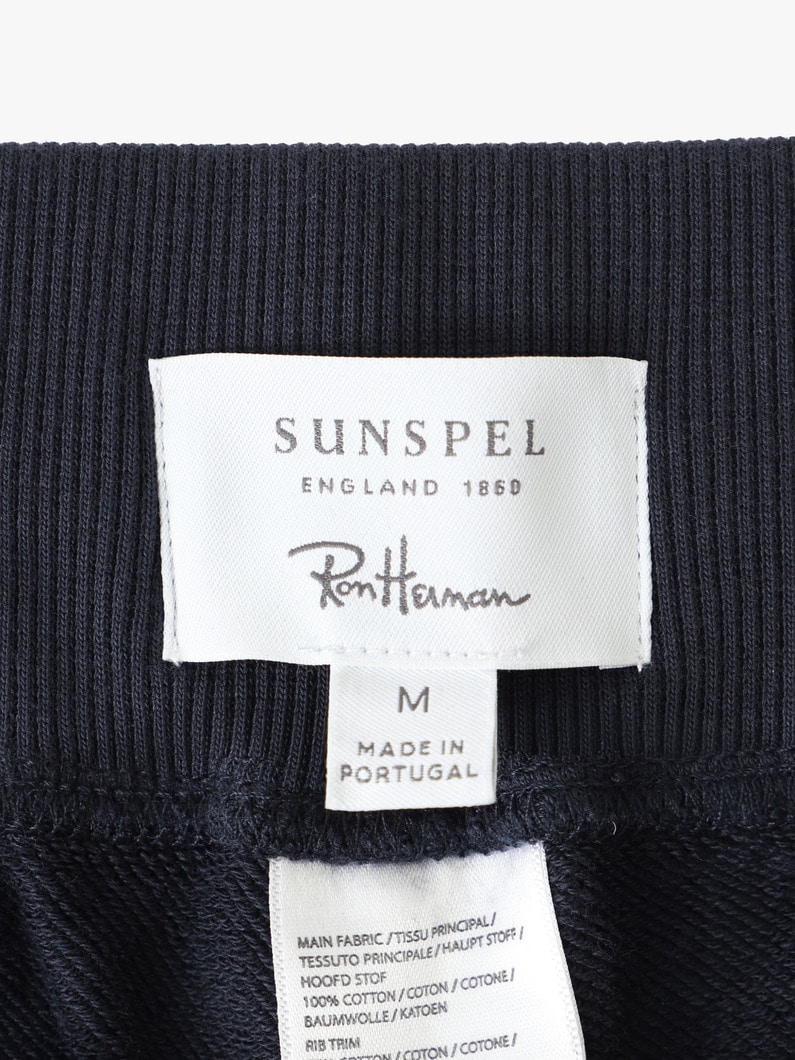 スーピマ ループバックスウェット ルーズフィット パンツ 詳細画像 navy 4