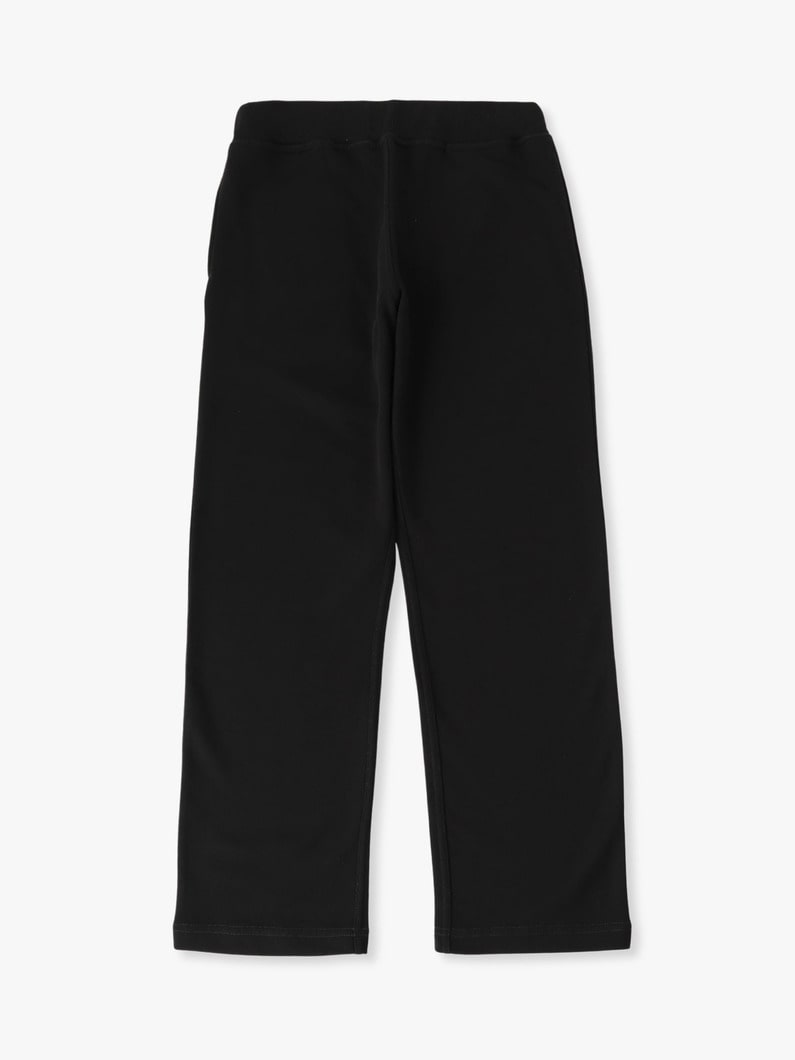 スーピマ ループバックスウェット ルーズフィット パンツ 詳細画像 black 4