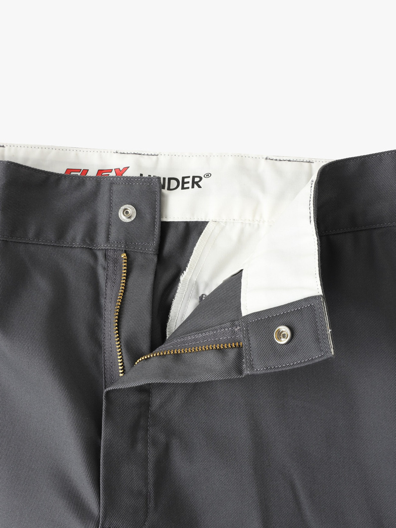 エンブロイダリー フレックス ワーク クロップドパンツ 詳細画像 beige 2