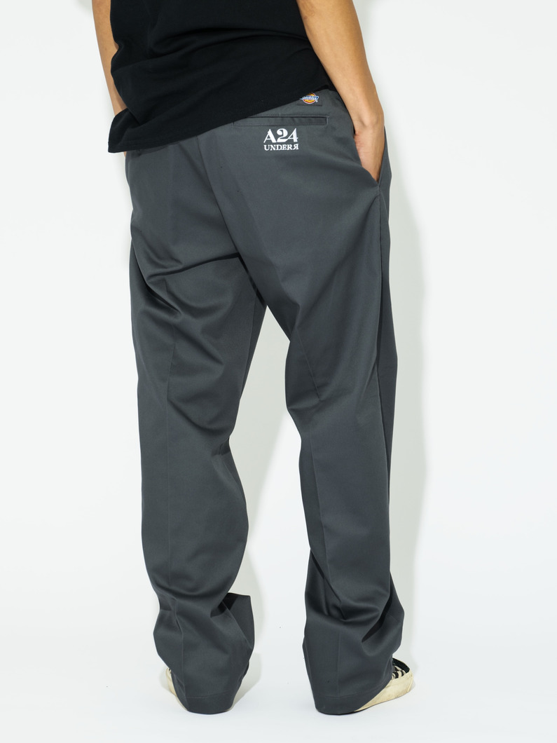 エンブロイダリー フレックス ワーク クロップドパンツ｜Dickies