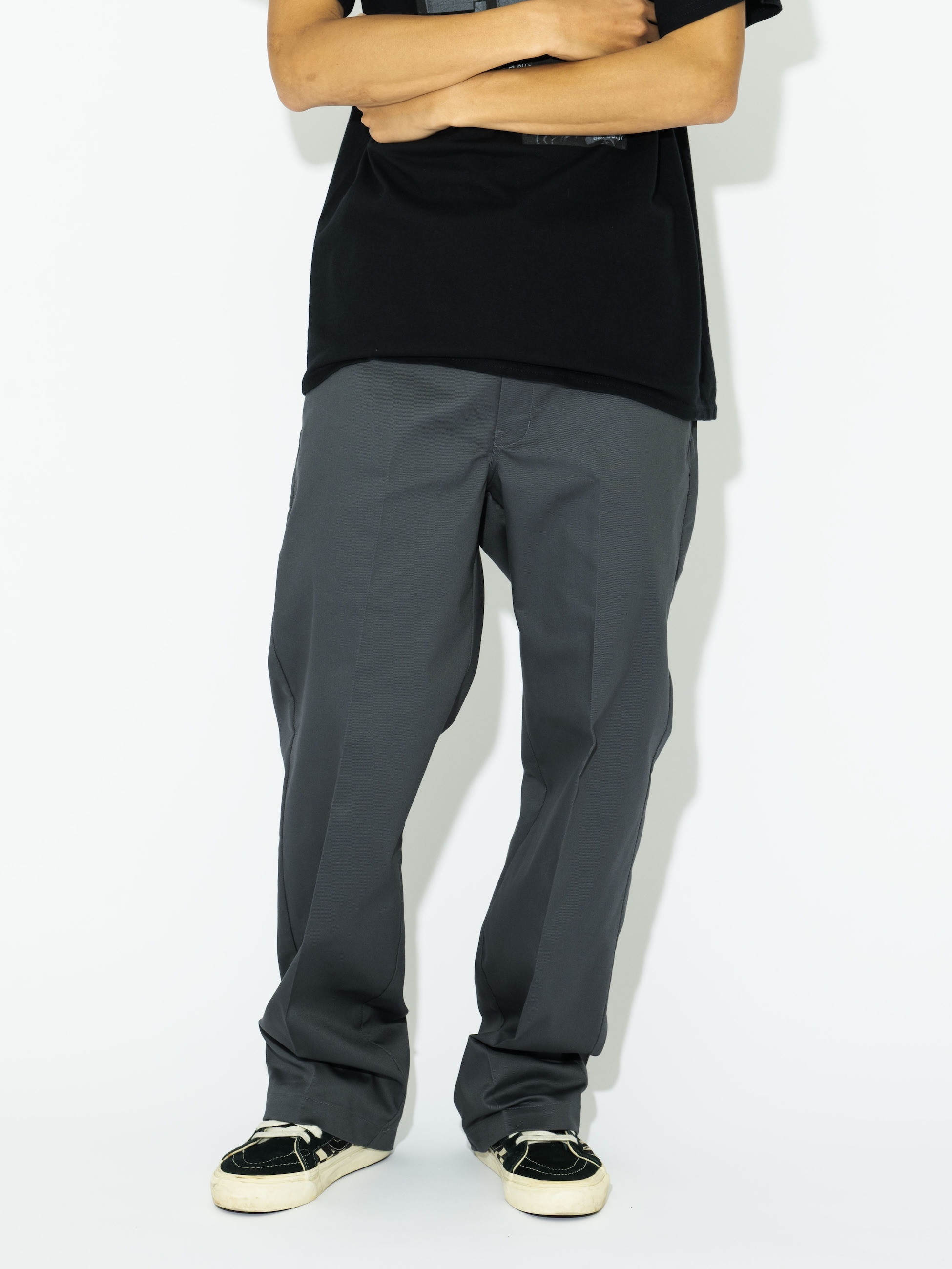 エンブロイダリー フレックス ワーク クロップドパンツ｜Dickies