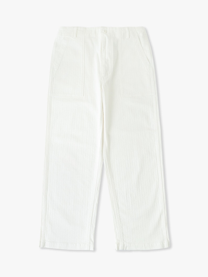 ベイカー パンツ 詳細画像 white 4